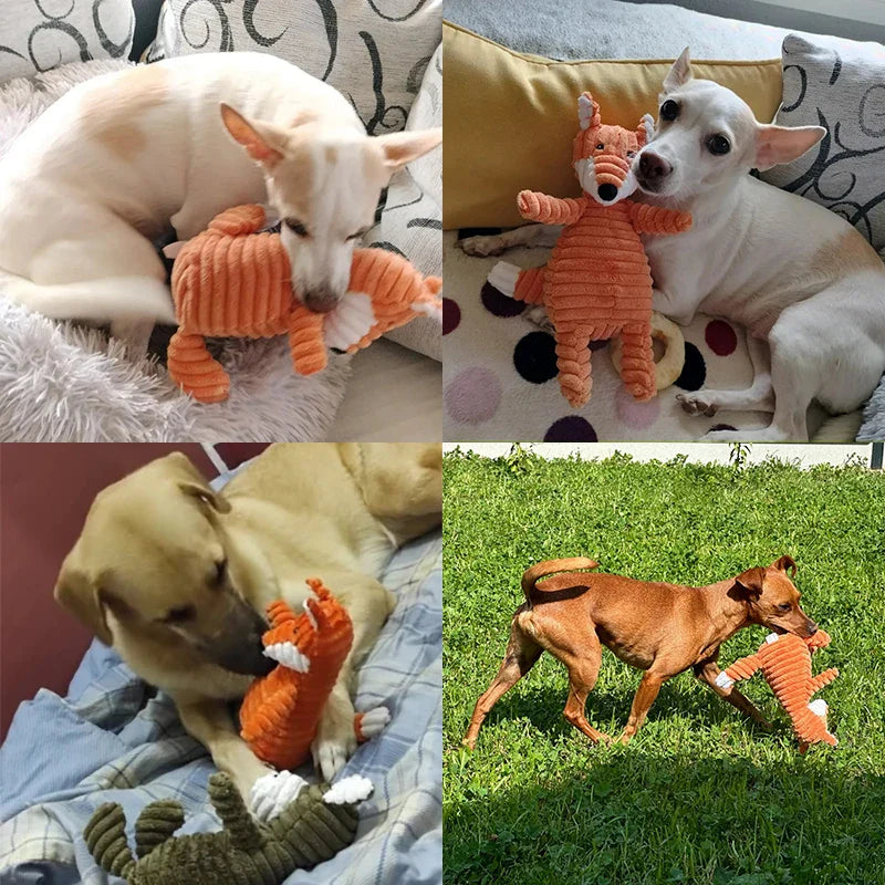 Donkey Dog Squeaky Plush Toy