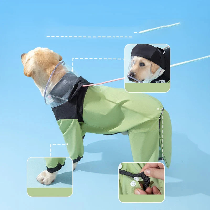 Dog Raincoat – Waterproof