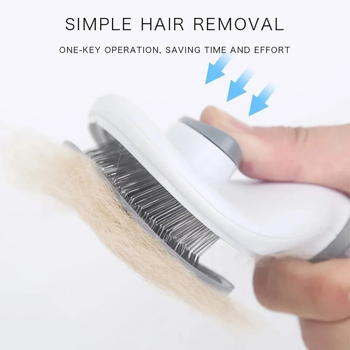 Automatic Pet Hair Removal Comb