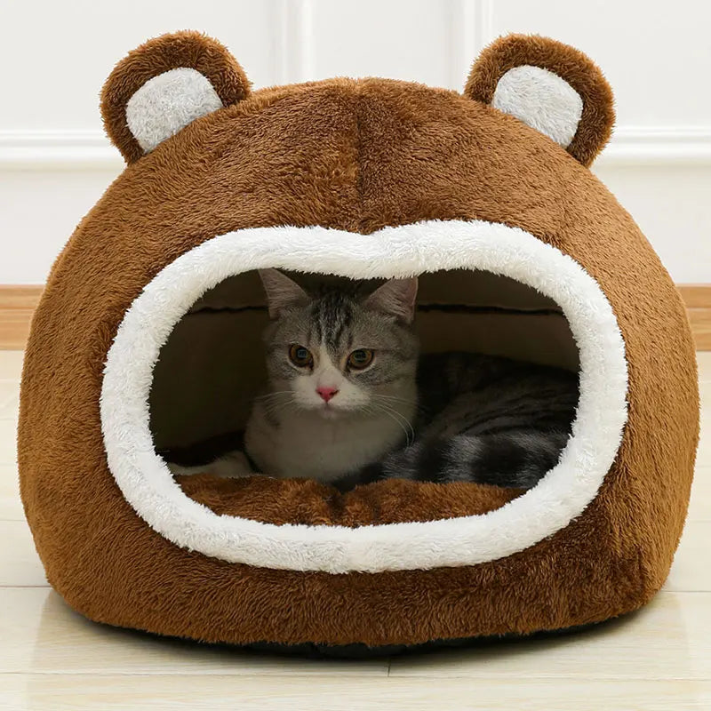 Funny Cat Bed Warm House