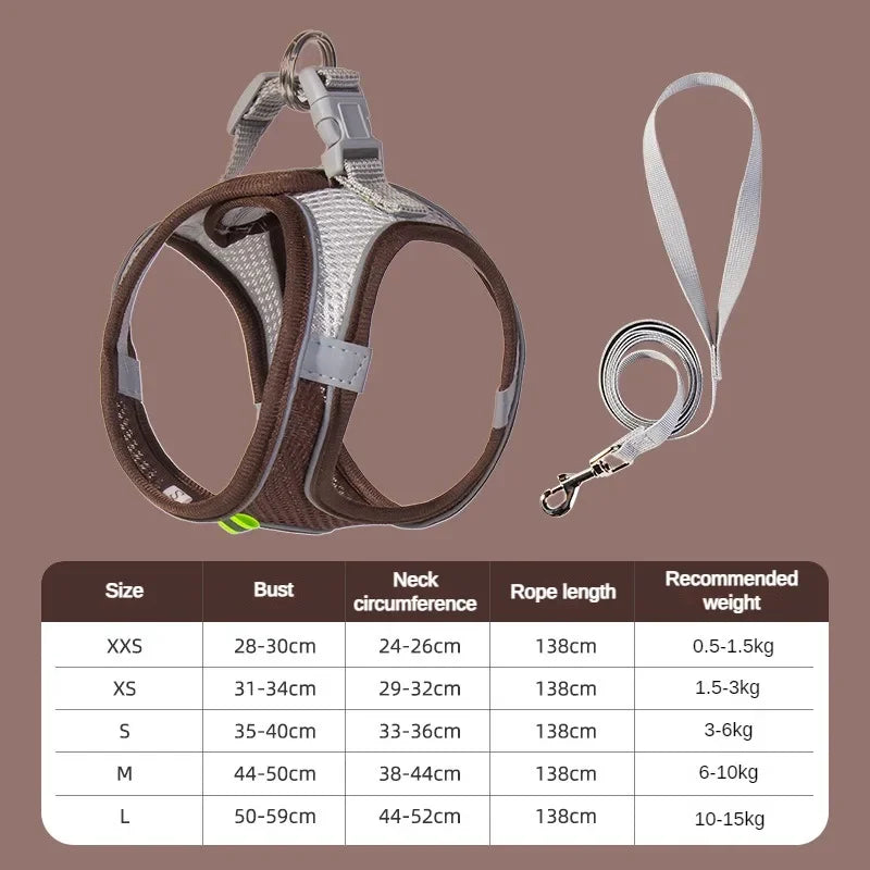 Dog Harness Set