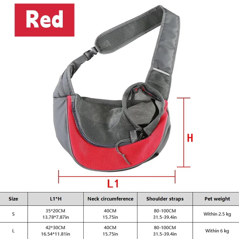 Dog Sling Carrier Backpack