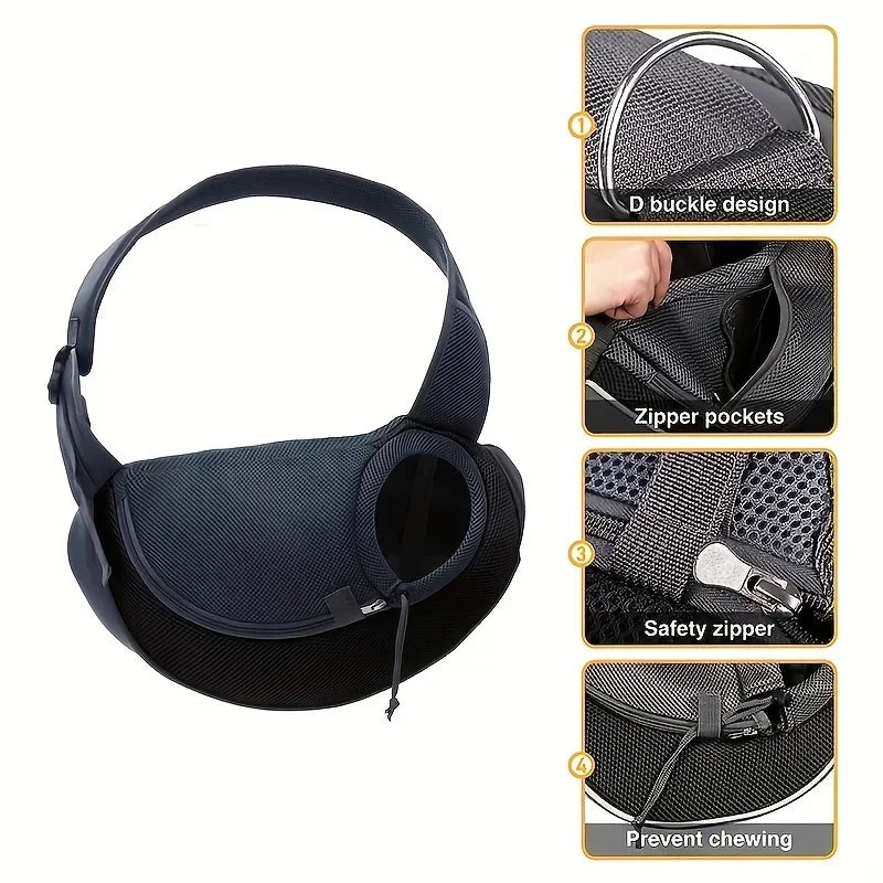 Dog Sling Carrier Backpack