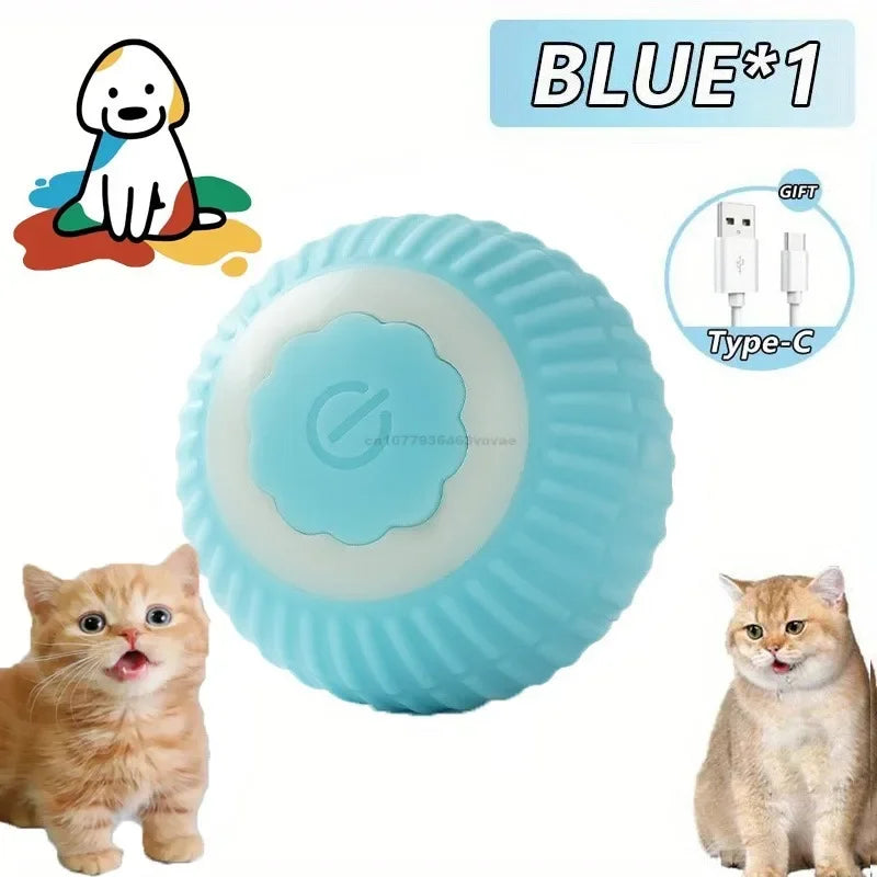 Interactive Rolling Cat Toy Ball