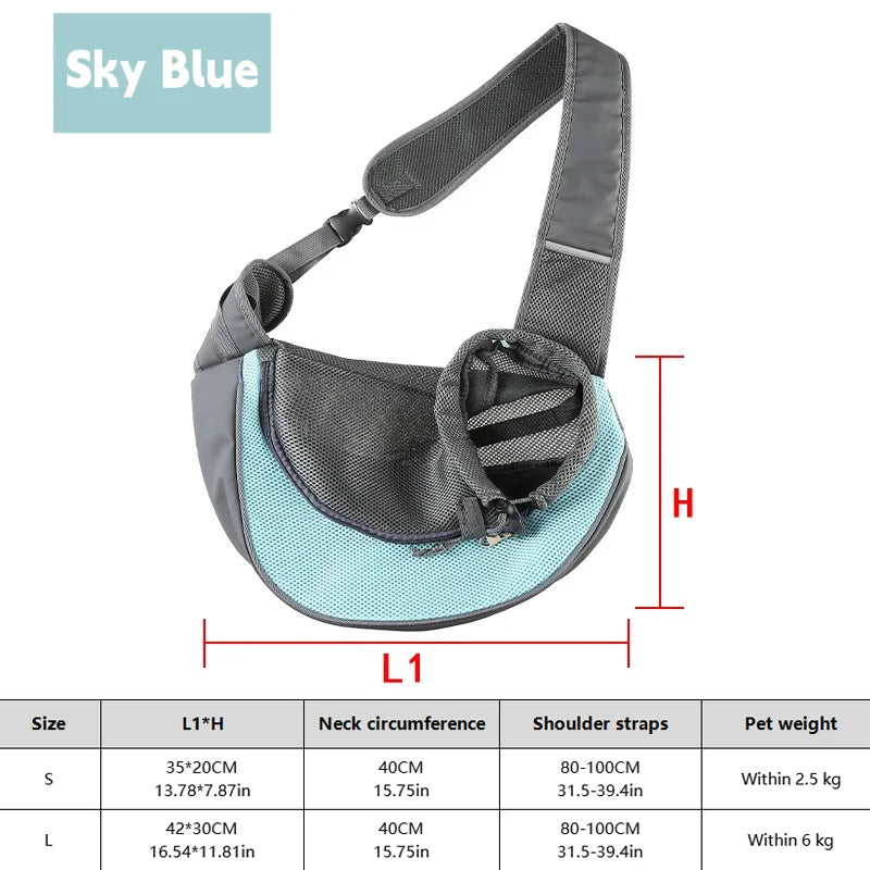 Dog Sling Carrier Backpack