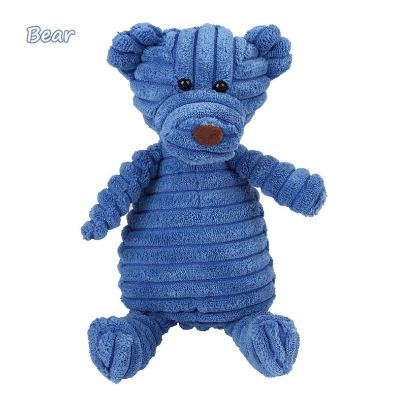 Plush Squeaky Dog Toy, Bite-Resistant