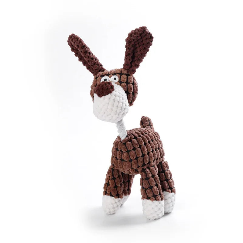 Donkey Dog Squeaky Plush Toy