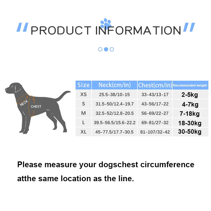 Personalized No-Pull Dog Harness