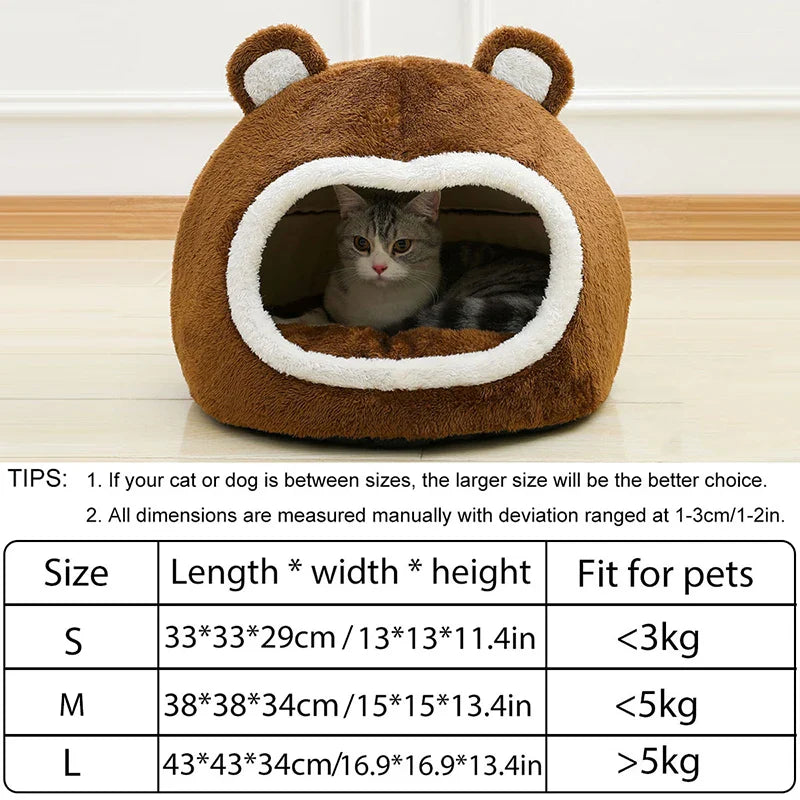 Funny Cat Bed Warm House