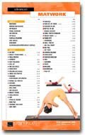 STOTT PILATES Wall Chart - Advanced Matwork