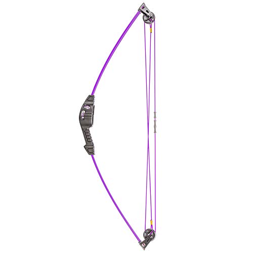 Bear Archery Spark Youth Bow Set, Ambidextrous, Flo Purple