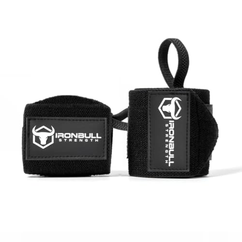 Wrist Wraps for Weightlifting (USPA & IPL Approved) - 18” Premium Quality Wrist Straps for Weightlifting - Weight Lifting Wrist Wraps with Thumb Loop - Best Gym Wrist Wraps for Lifting Weights, Curls & Dips - Lifting Wrist Wraps for Bench, Powerlifting &