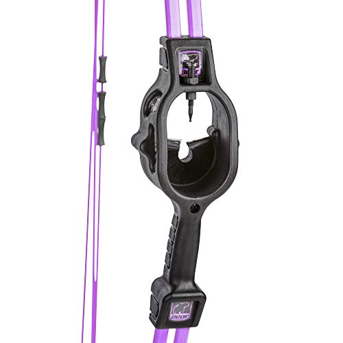 Bear Archery Spark Youth Bow Set, Ambidextrous, Flo Purple
