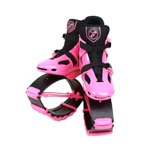 Joyfay Pink Unisex Fitness Jump Shoes Bounce Shoes (Large)