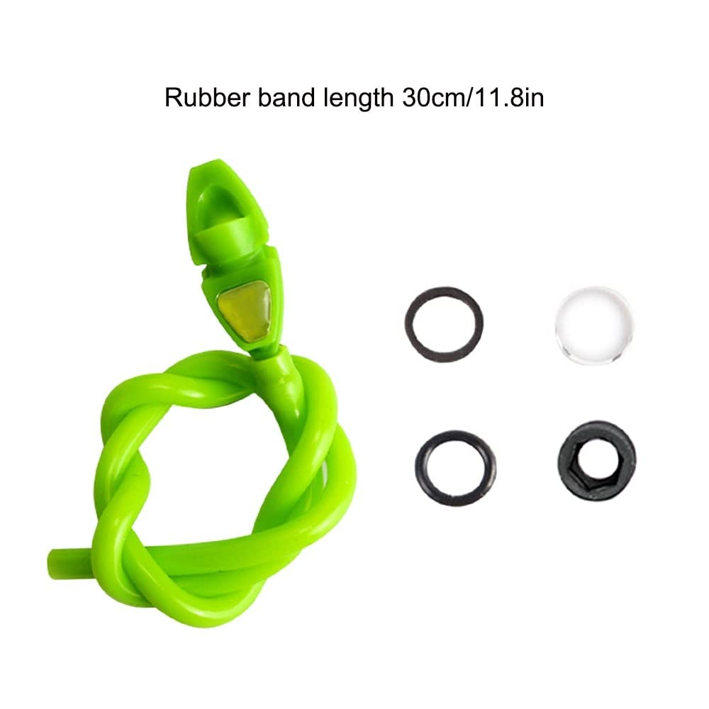 Bow Peep Sight Kit, Tube Peep Sight 6X/8X Clarifier Archery Accessories for Compound Bow