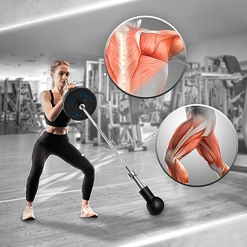 Yes4All Single Arm Landmine Handle for 2-inch Olympic Barbell - Anti Slip Handle (2.87), Black Single Landmine Handle