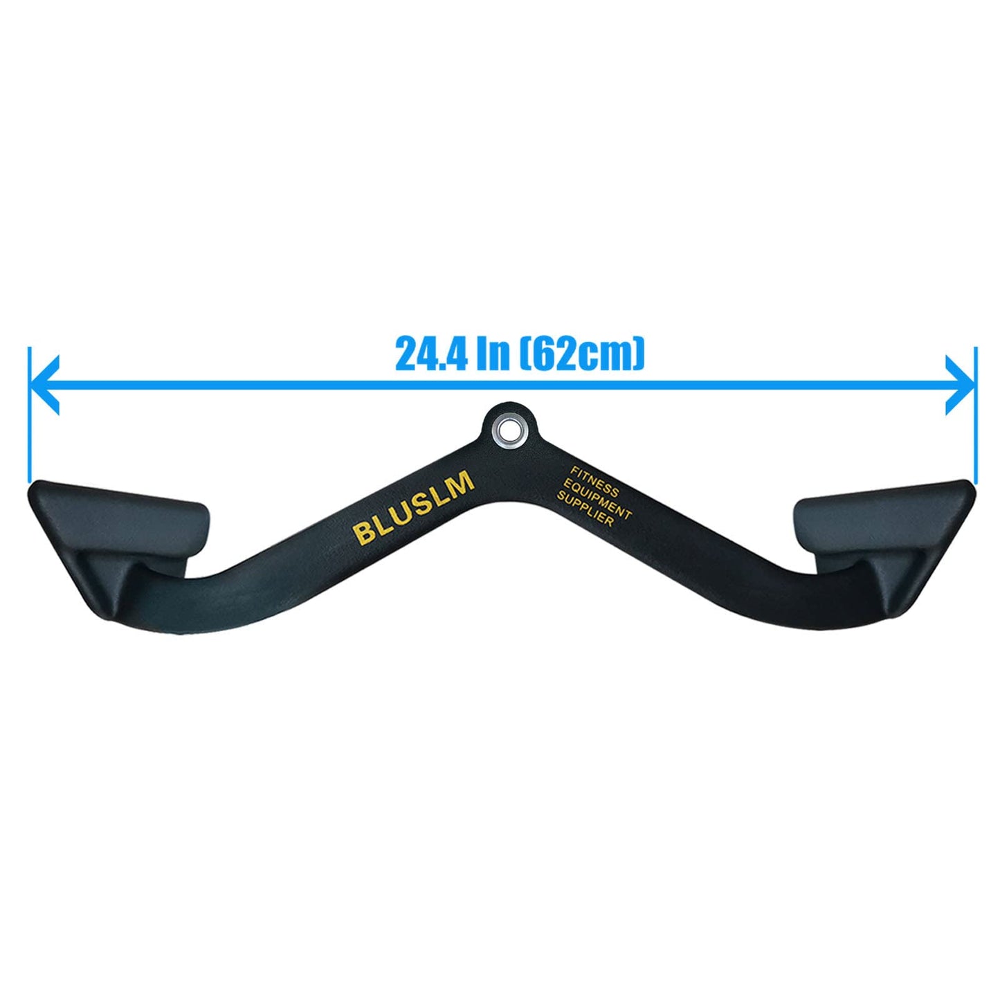 Lat Pull Down Bar for Cable Machine, Lat Pulldown Attachments T Bar V Bar Cable Attachment, Back Tricep Bar Strength Training Handle (BL06)