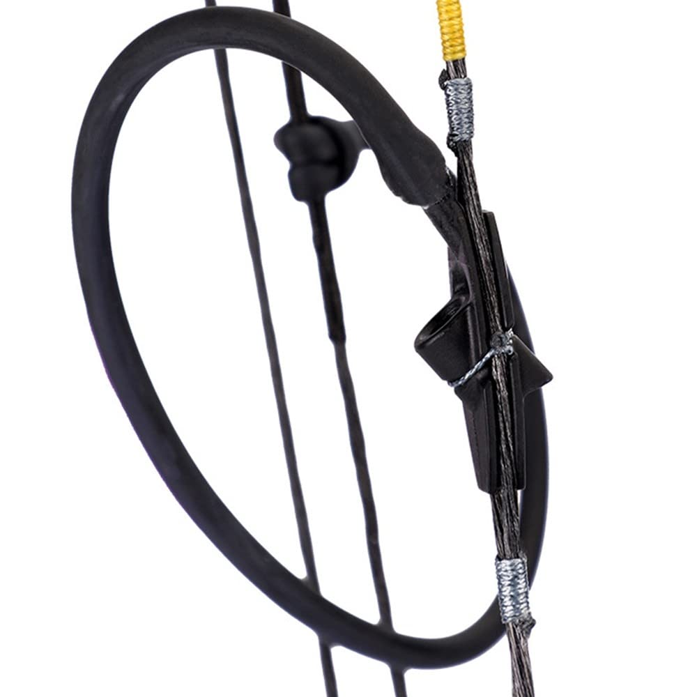 Bow Peep Sight Kit, Tube Peep Sight 6X/8X Clarifier Archery Accessories for Compound Bow