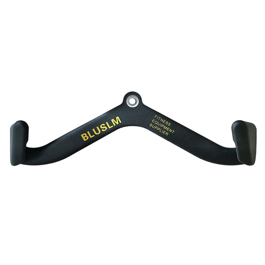 LAT Pull Down Bar for Cable Machine, LAT Pulldown Attachments T Bar V Bar Cable Attachment, Back Tricep Bar Strength Training Handle (BL05)
