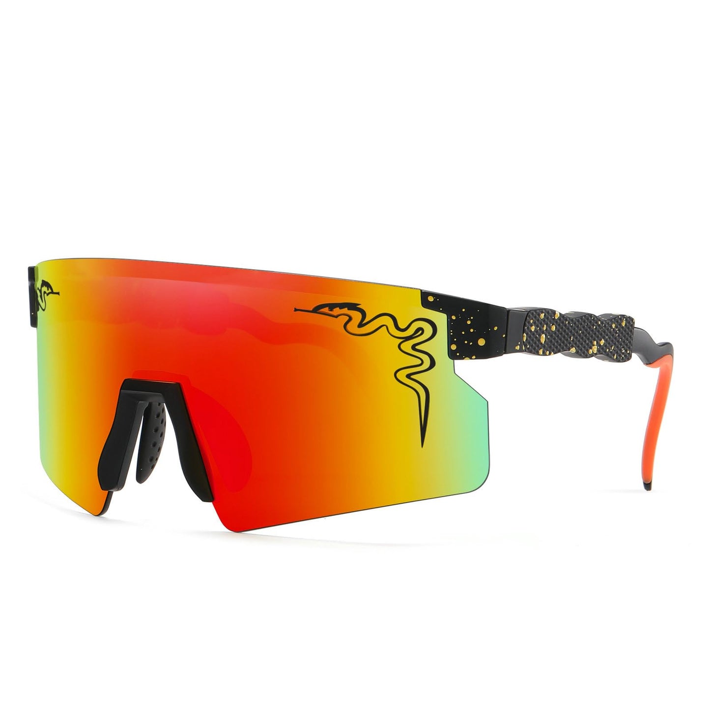 saylicory Two Sizes Sunglasses For Adults and Youth UV400 Men Women Cycling Sport Outdoor Baseball Glasses (KA6)