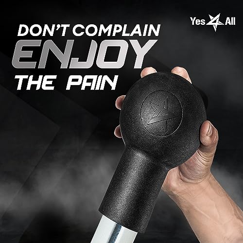 Yes4All Single Arm Landmine Handle for 2-inch Olympic Barbell - Anti Slip Handle (2.87), Black Single Landmine Handle
