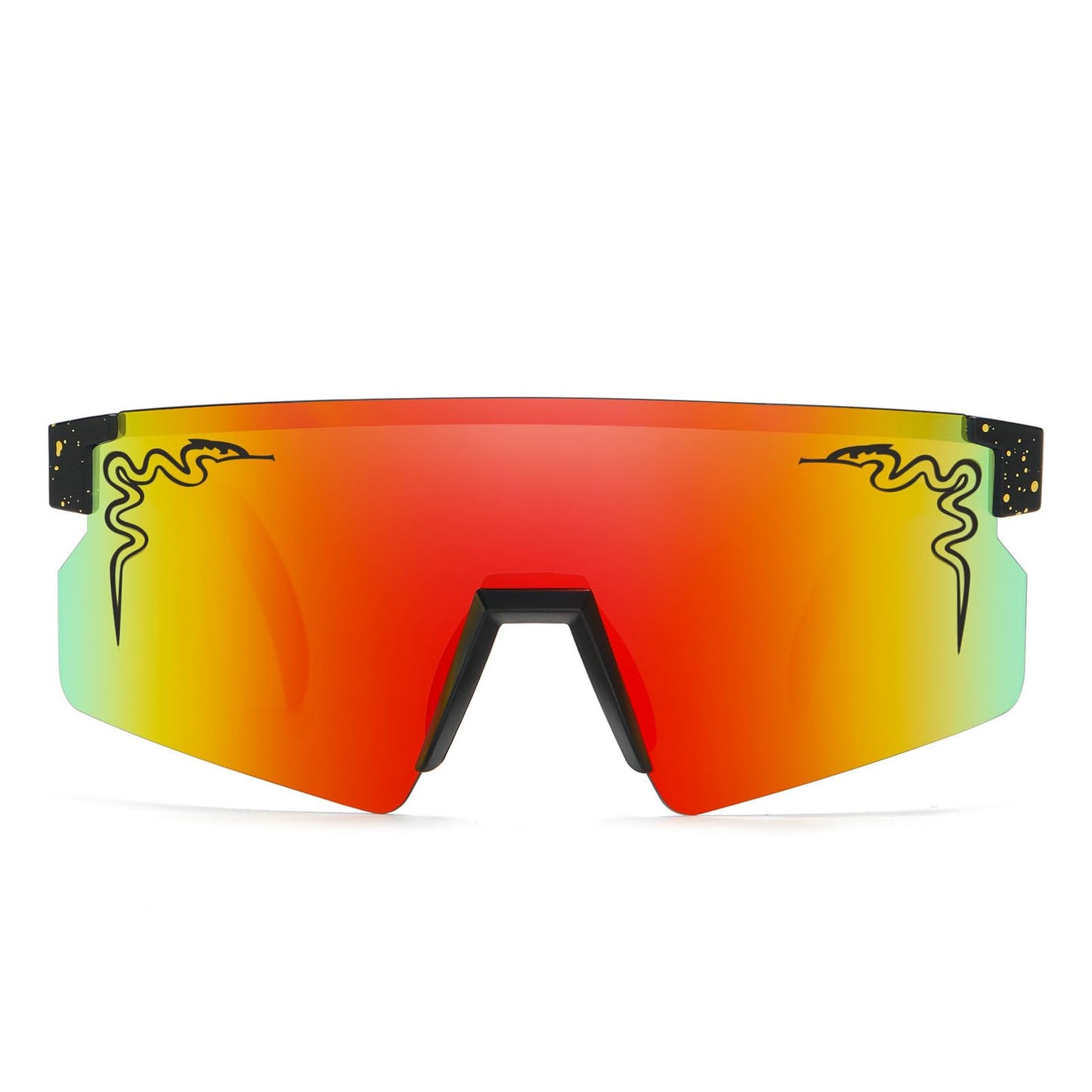 saylicory Two Sizes Sunglasses For Adults and Youth UV400 Men Women Cycling Sport Outdoor Baseball Glasses (KA6)