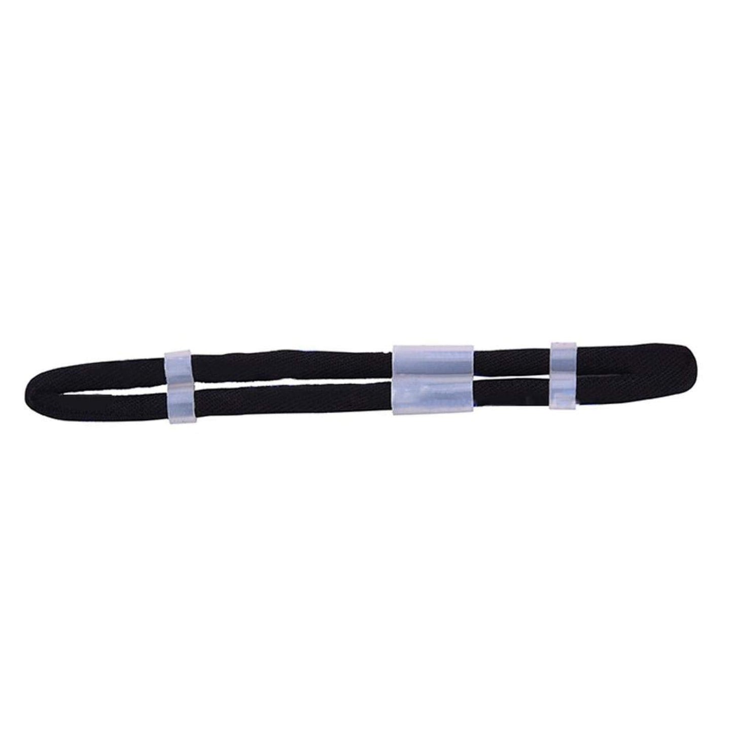 Archery Bow Slings, Archery Fingersling Recurve Bow Fingersling Shooting Fingersling Archery Finger Comfortable Wear Resistant for Recurve Bow(Black,M)