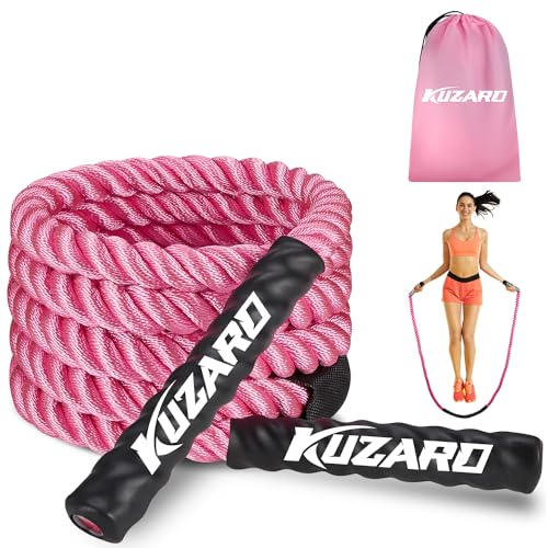 Jump Rope, Weighted Jump Rope for Women, 1.5LB Adult Skipping Rope for Fitness, Home Gym Workout Equipment, Heavy Exercise Jumpropes for Weight Loss, Shape body, Strength Training, Total Body Workout