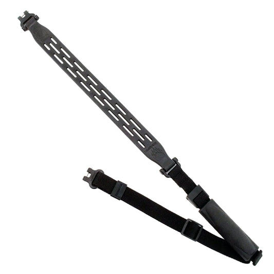 Kodiak-Air Rifle Sling Narrow, ADJ Grip, QD Swivels - Black
