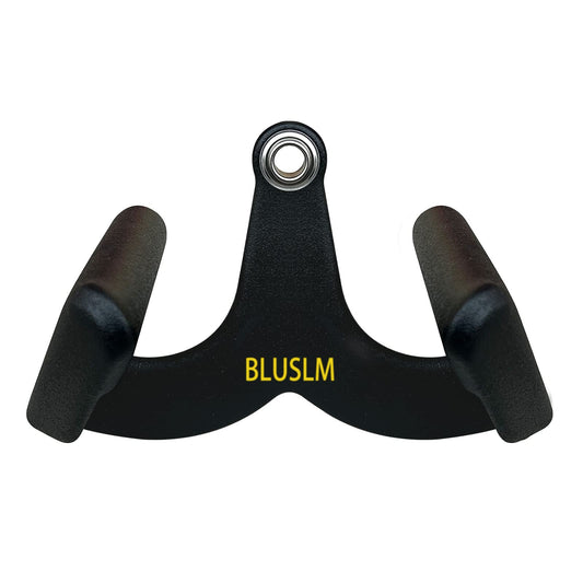 Lat Pull Down Bar for Cable Machine, Lat Pulldown Attachments T Bar V Bar Cable Attachment, Back Tricep Bar Strength Training Handle(BL01)