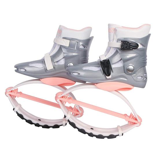 Joyfay Jumps Shoes for Fitness and Workout - Comfortable and Stylish Design - Premium Durable Materials - Unisex Design (Medium, White/Pink)