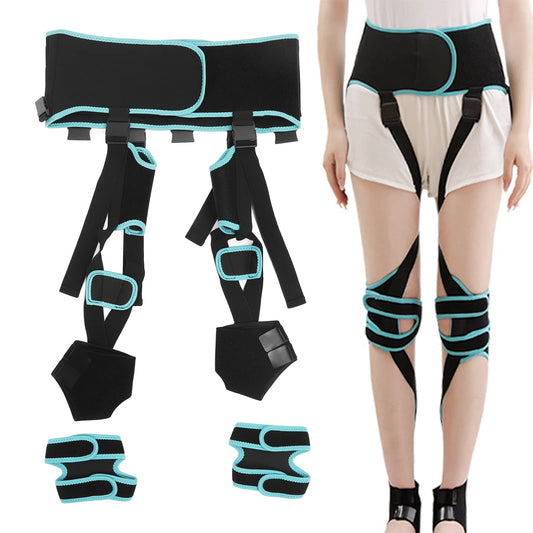 Leg Corrector Strap, O X Type Leg Correction Bandage, O X Legs Correction Belt Legs Posture Corrector Band for Adults (L)