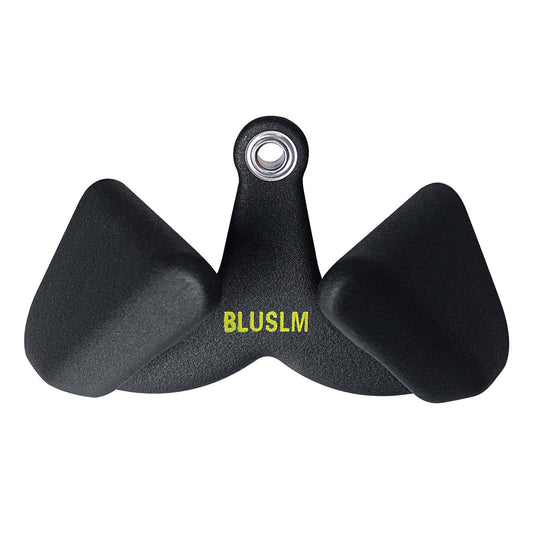 Lat Pull Down Bar for Cable Machine, Lat Pulldown Attachments T Bar V Bar Cable Attachment, Back Tricep Bar Strength Training Handle (BL02)