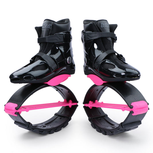 Joyfay Jumps Shoes for Fitness and Workout - Comfortable and Stylish Design - Premium Durable Materials - Unisex Design (X-Large, Black/Pink)