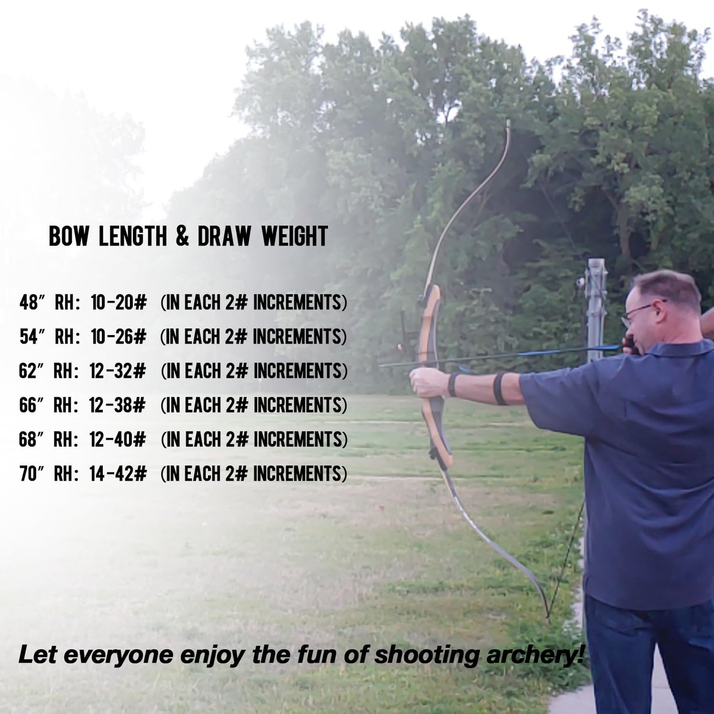 Sanlida Noble Standard Beginner & Intermediate Recurve Bow and Arrows Kit for Adult and Youth, Wooden Takedown Recurve Bow Package for Training, Practice & Competition RH Only (54", 10lbs)