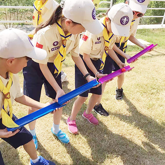 KINDEN 15 Pipe Pipeline Team Building Activities Kit Group Games, Field Day Games