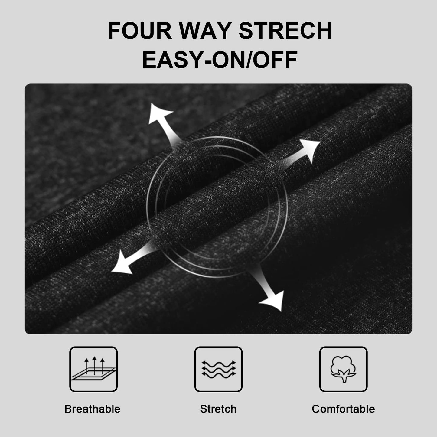 Soneven Women's Winter Thermal Leggings with Pockets Fleece Lined Leggings High Waisted Warm Legging Running Hiking Black