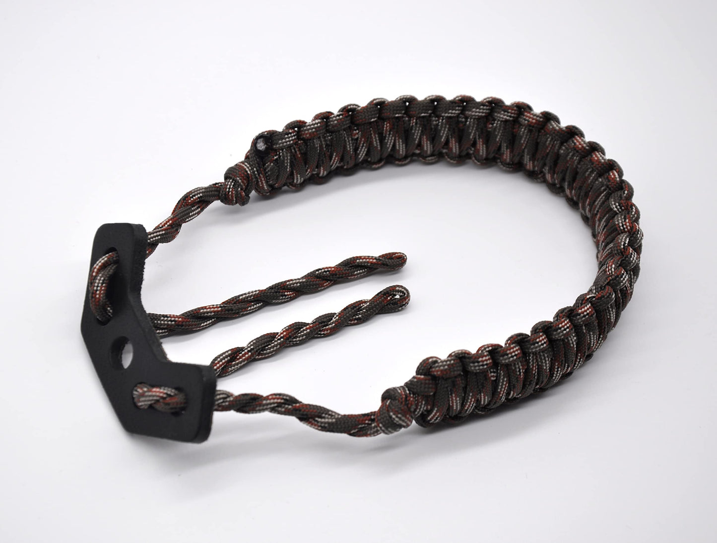 HZUTUZH Bow Archery Wrist Sling 250 Paracord - Multi Functional Survival Wrist Sling for Hunting & Shooting - No Stabilizer Needed - Successive Length Greater Then 20 Feet (BIG WOOD CAMO)