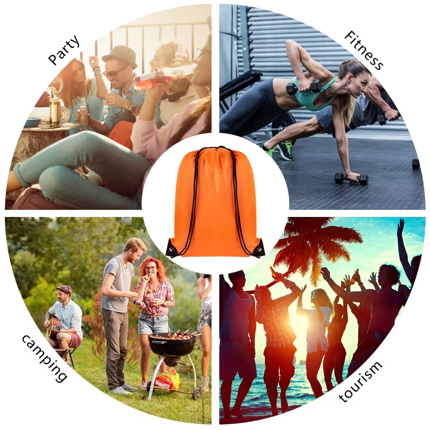 Drawstring Bags Bulk Gym String Bag Cinch Backpacks 20 Colors