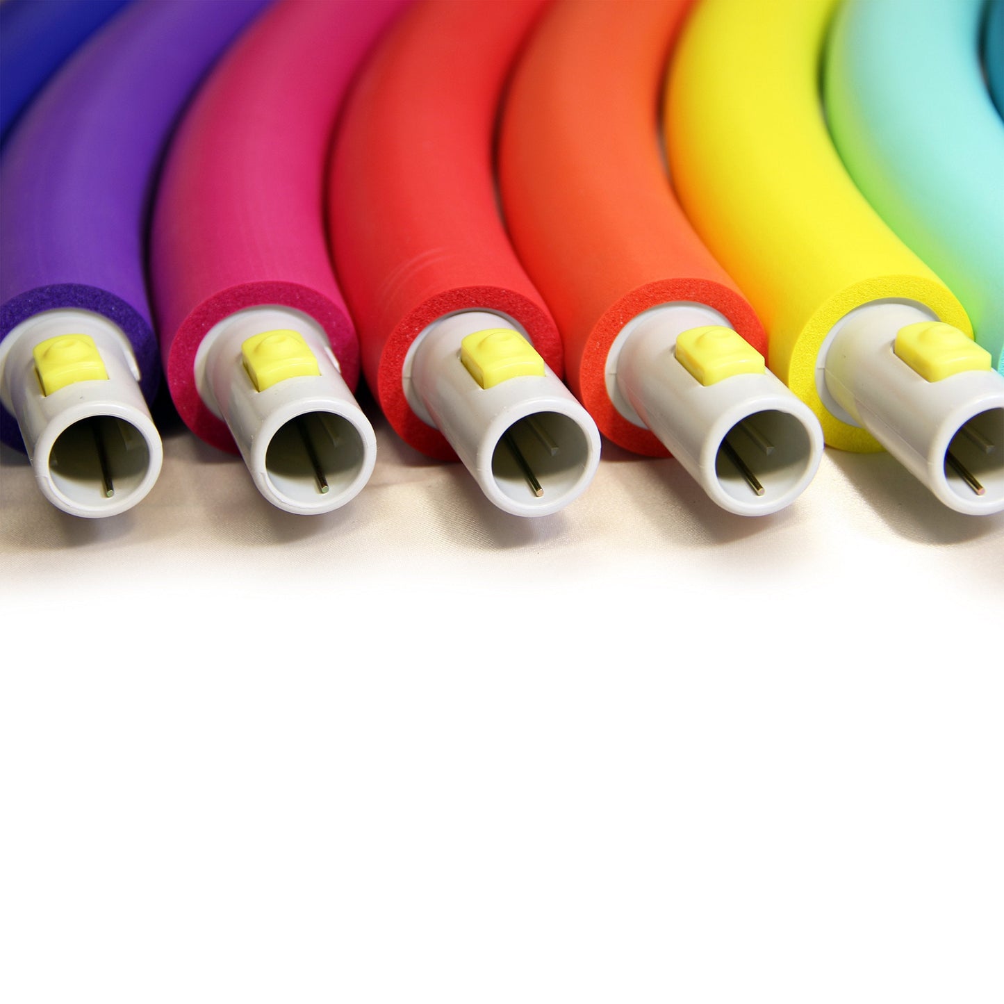 Weighted Hula Hoop, Trim Hoop 4B - 4 lb Large, Weight Loss Fitness Sports Hoop with No Wavy Ridges (Rainbow Colors)