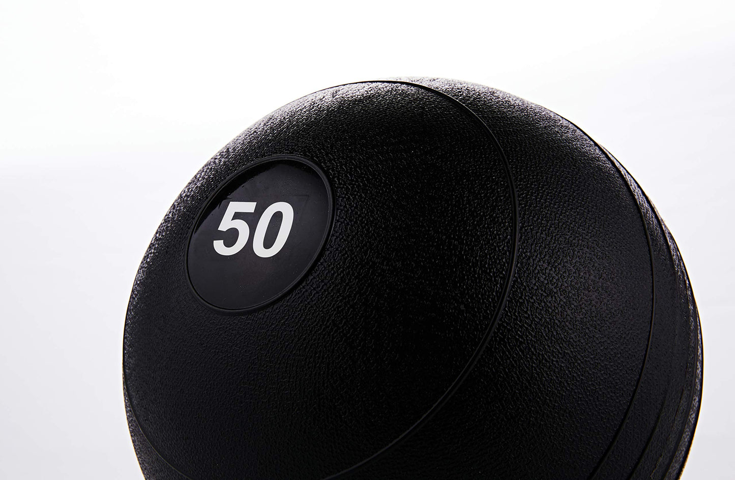 Vitos Fitness Exercise Slam Medicine Ball 10 to 70 Pounds | Durable Weighted Gym Accessory Strength Conditioning Cross Training Core Squats Lunges Spike Ball Rubber Weight Workout (50)