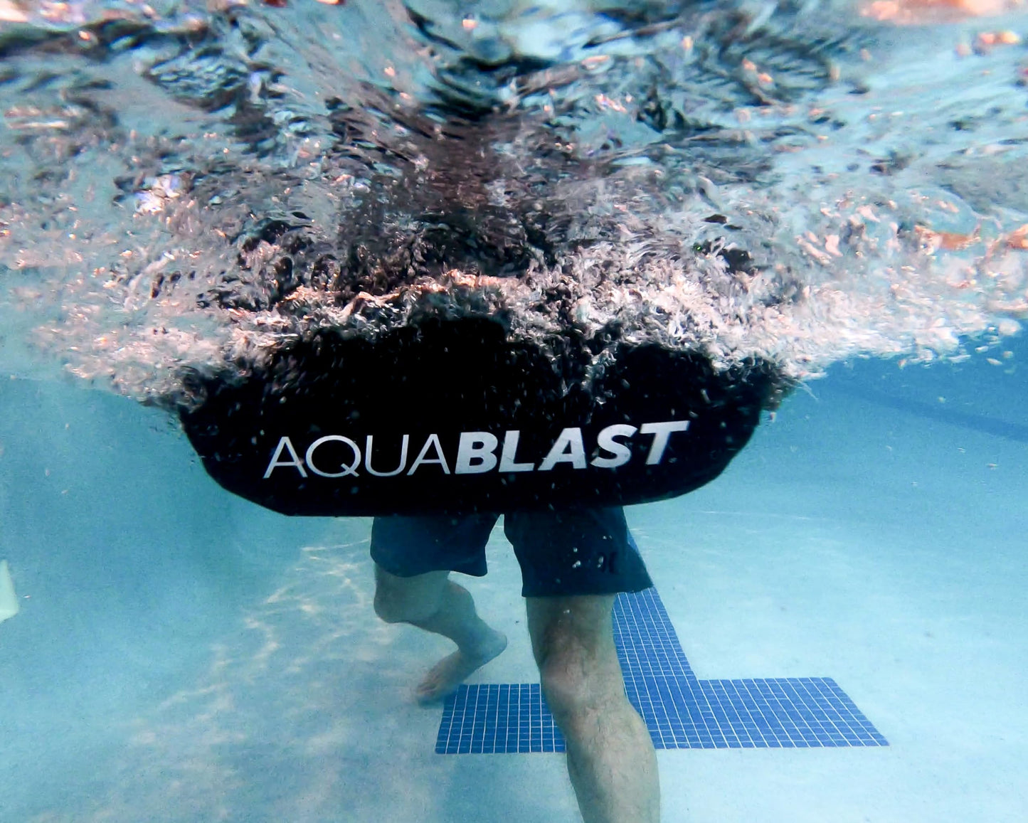AquaBLAST Portable Fitness and Punching Bag & Water Exercise Equipment for Pools for Total-Body, Low-Impact Workouts, Pool Exercise Equipment, Sets Up in Seconds, Aquatic Exercise Equipment, 25-Liter