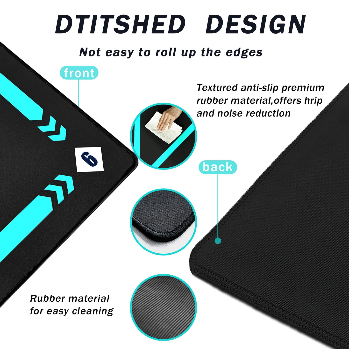 Soccer Training Mat, Anti-Skid Soccer Footwork Mat, Silent Shock Absorption Training Mat, Football Footstep Training Mat for 6-11 Years Old