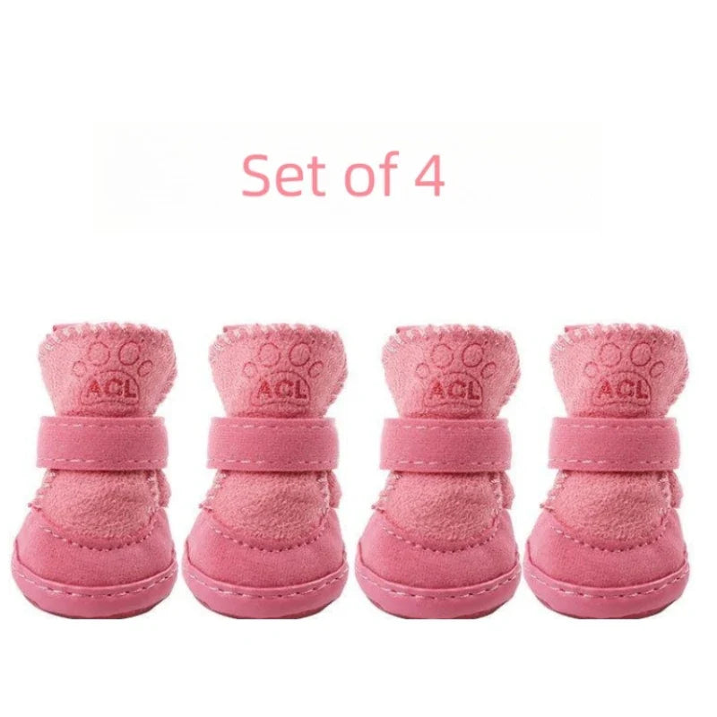 Warm Non-Slip Dog Snow Boots