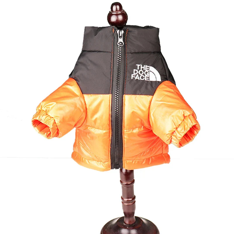 Large Winter Dog Jacket Coat