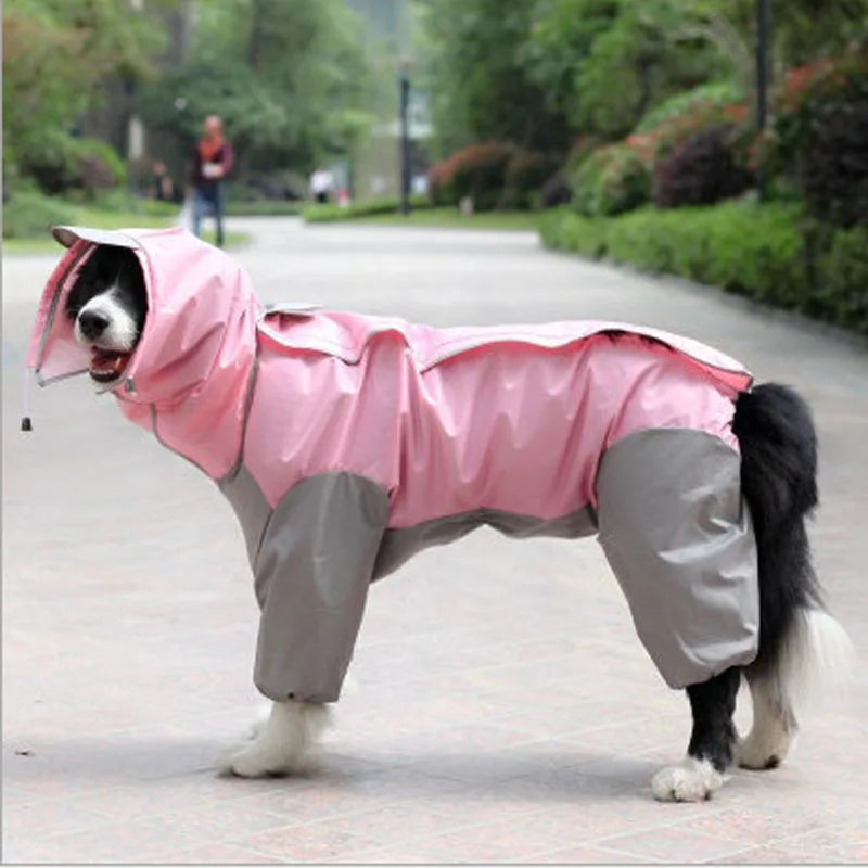 Waterproof Dog Raincoat for All Sizes