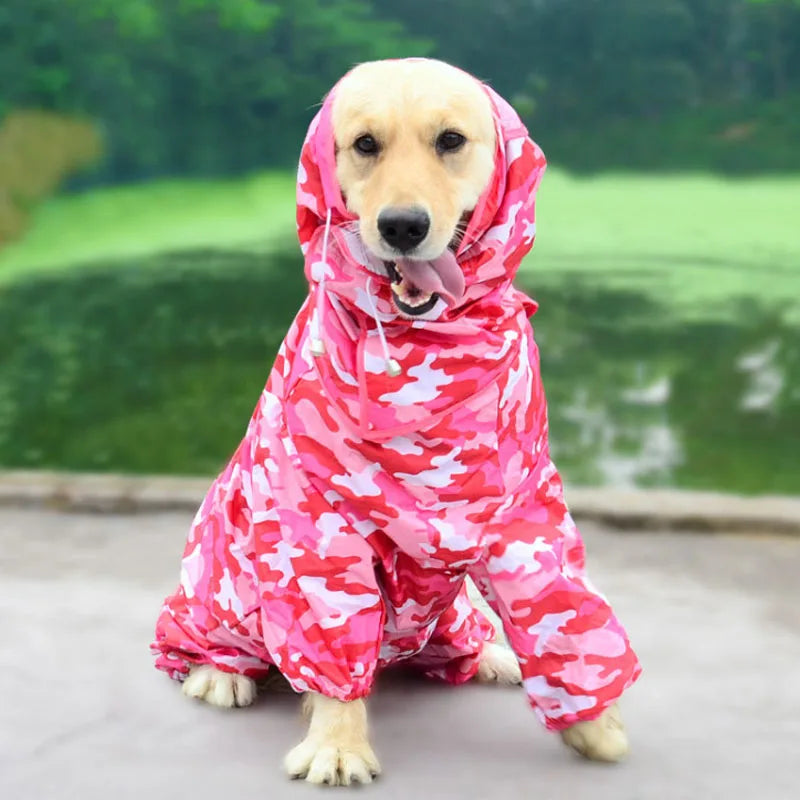 Waterproof Dog Raincoat for All Sizes