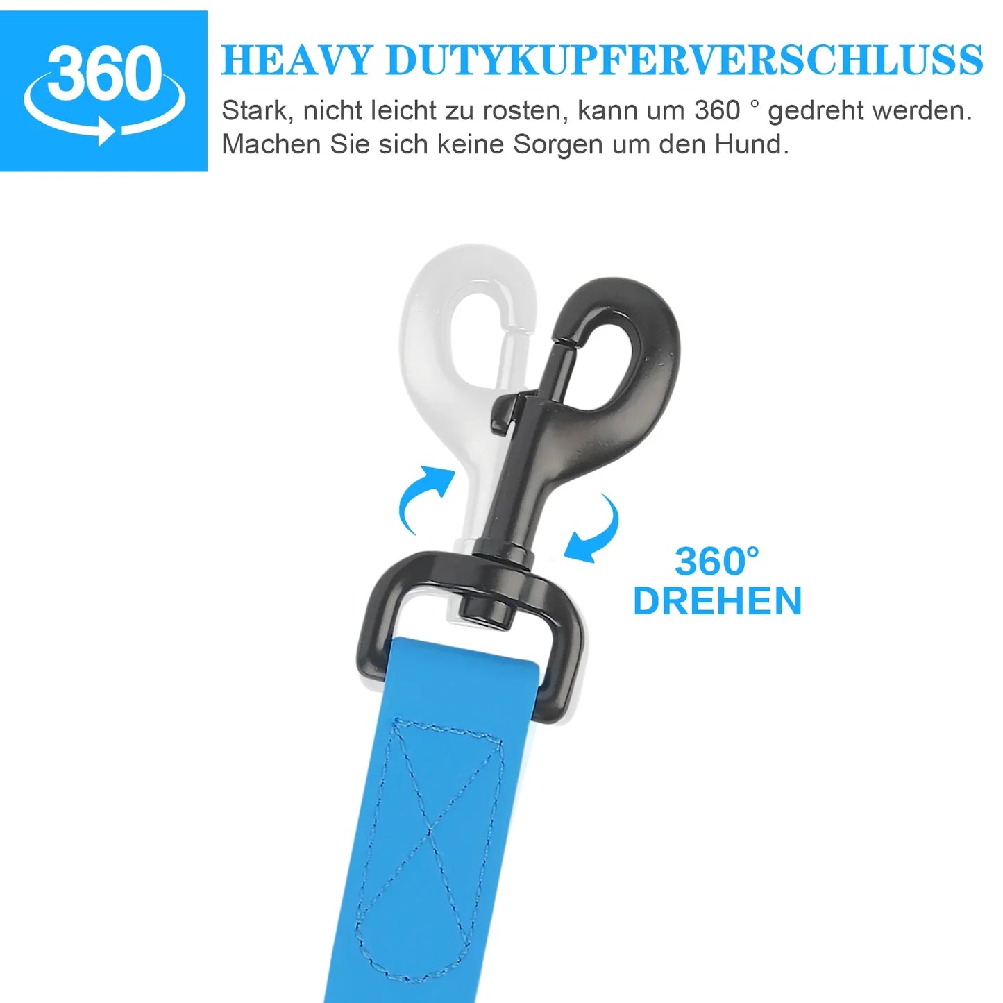 Strong Waterproof PVC Dog Leash