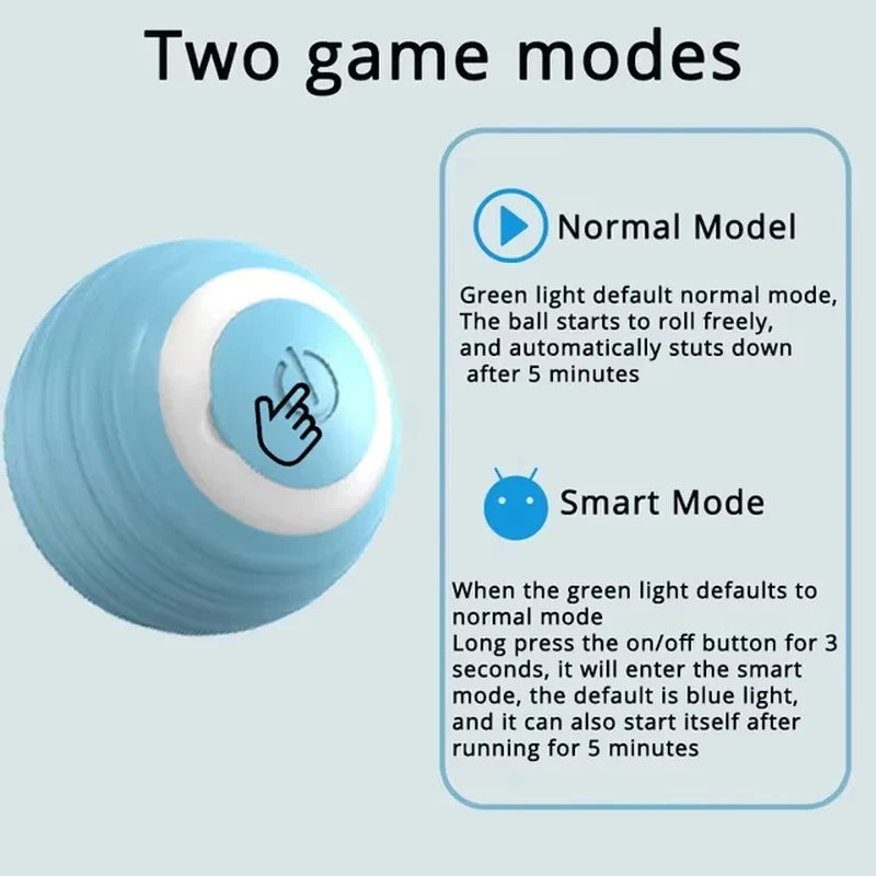 Interactive Electric Rolling Cat Ball Toy