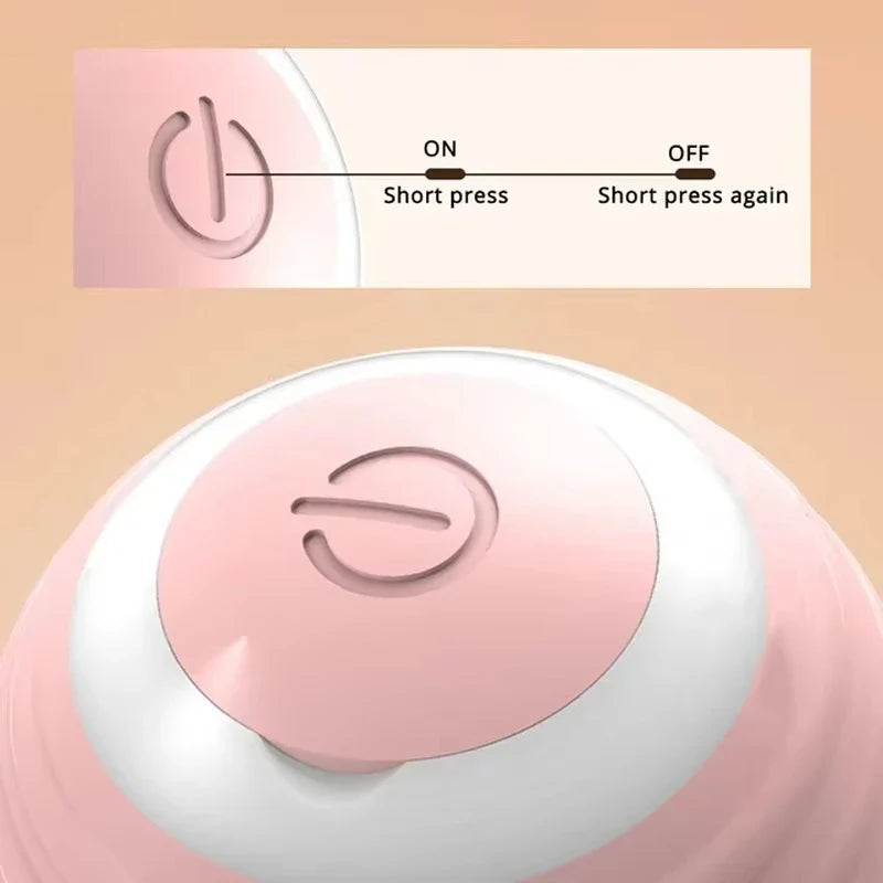 Interactive Electric Rolling Cat Ball Toy